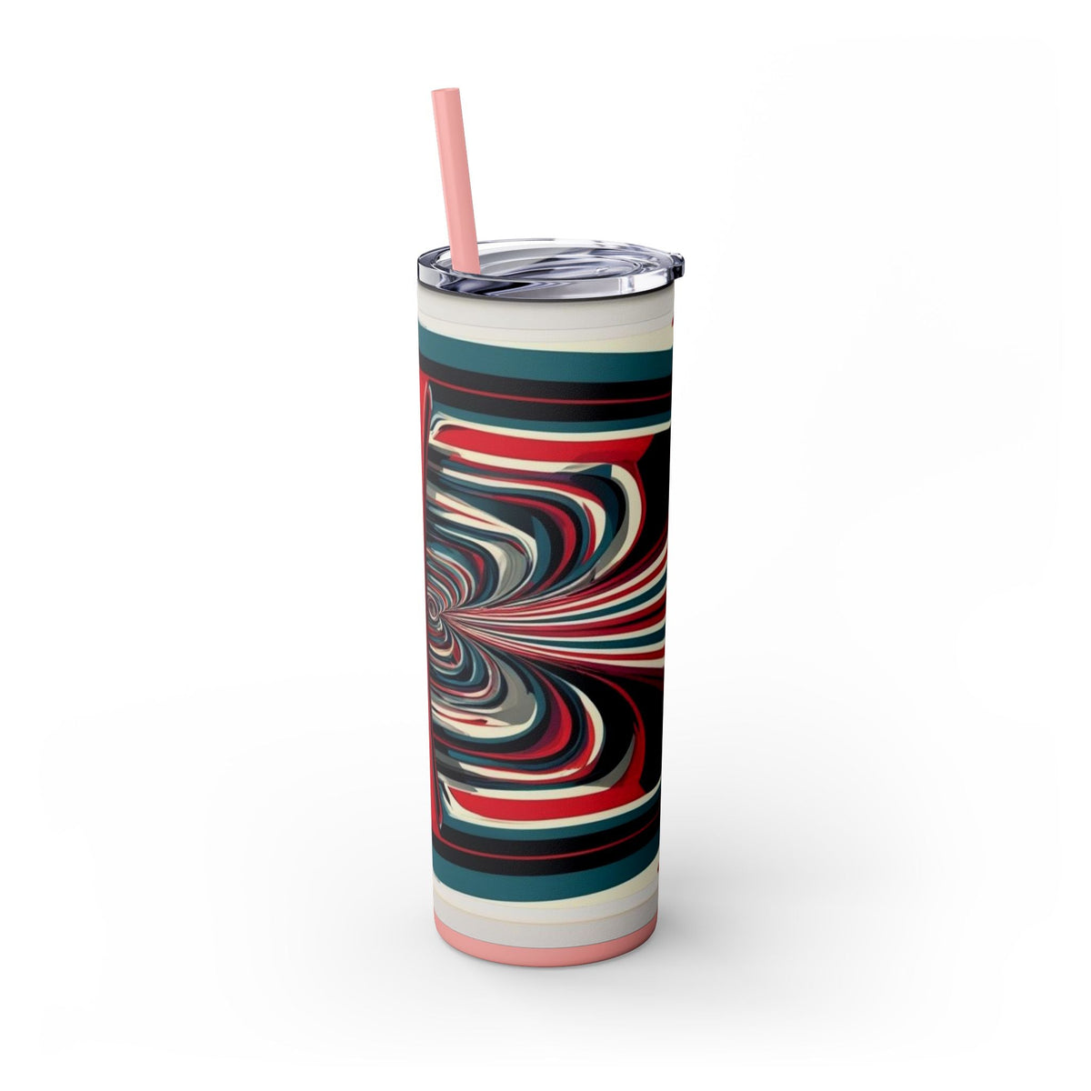 Skinny Tumbler with Straw – 20 oz Stainless Steel Cup