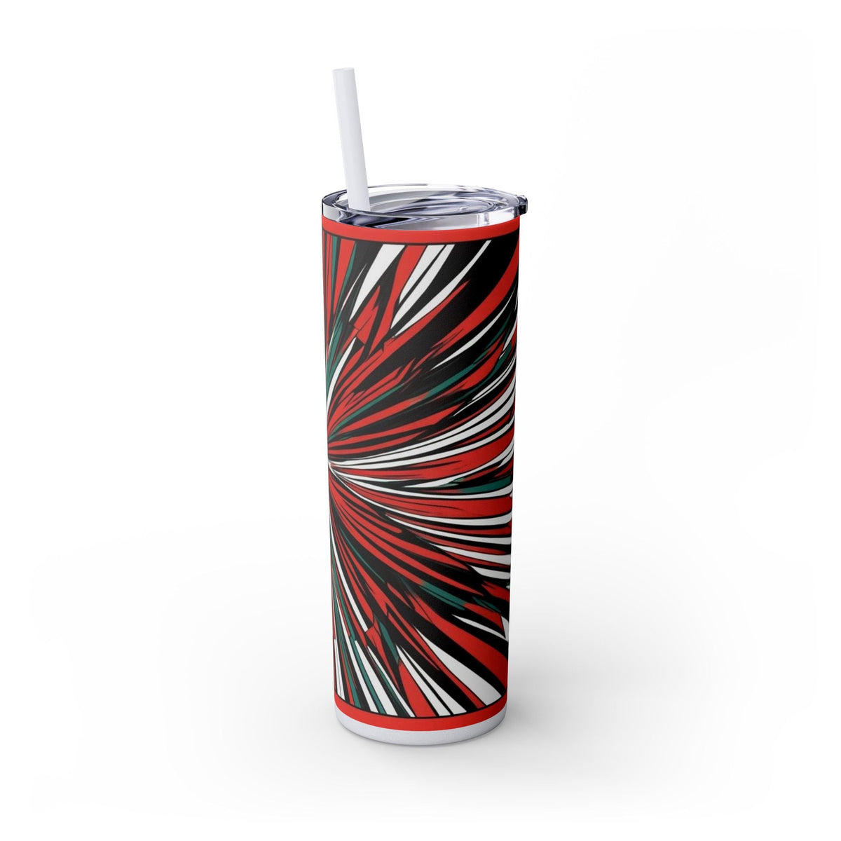Skinny Tumbler with Straw – 20 oz Stainless Steel Cup