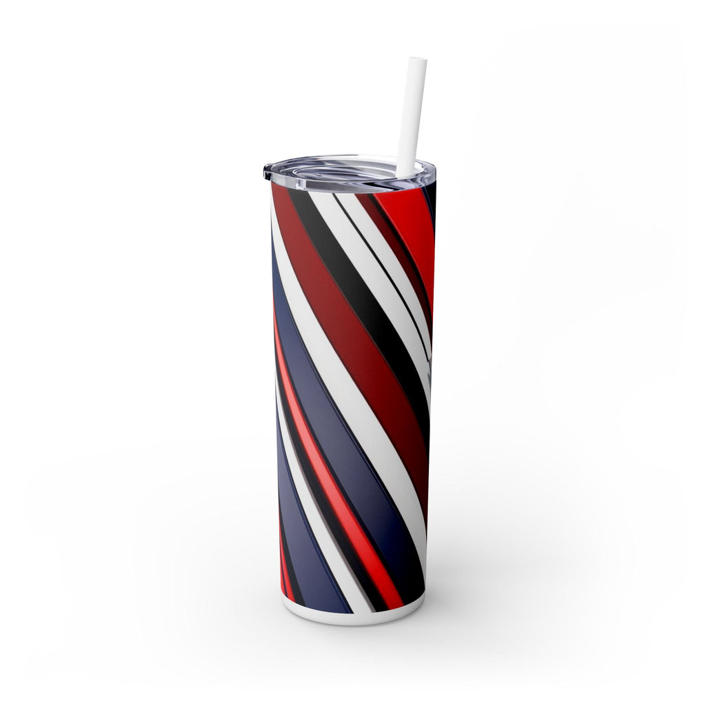 Skinny Tumbler with Straw – 20 oz Stainless Steel Cup