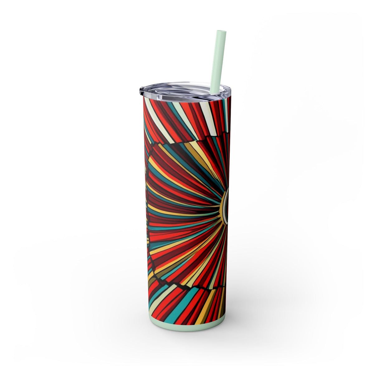 Skinny Tumbler with Straw – 20 oz Stainless Steel Cup