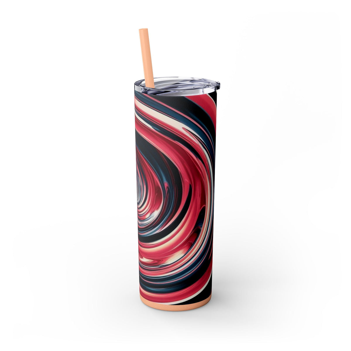 Skinny Tumbler with Straw – 20 oz Stainless Steel Cup