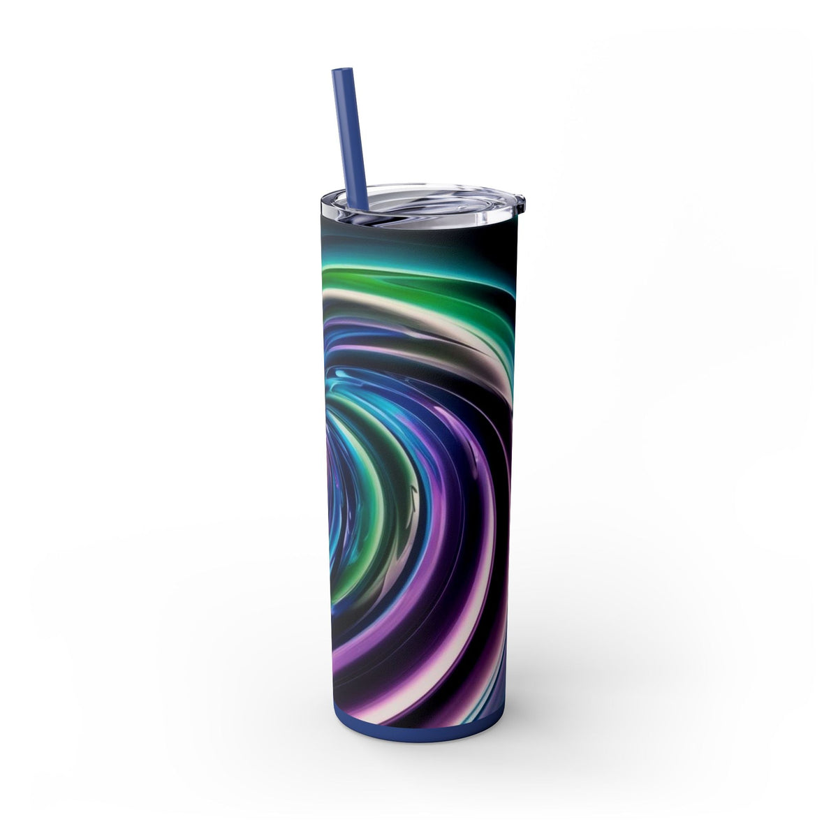 Skinny Tumbler with Straw – 20 oz Stainless Steel Cup
