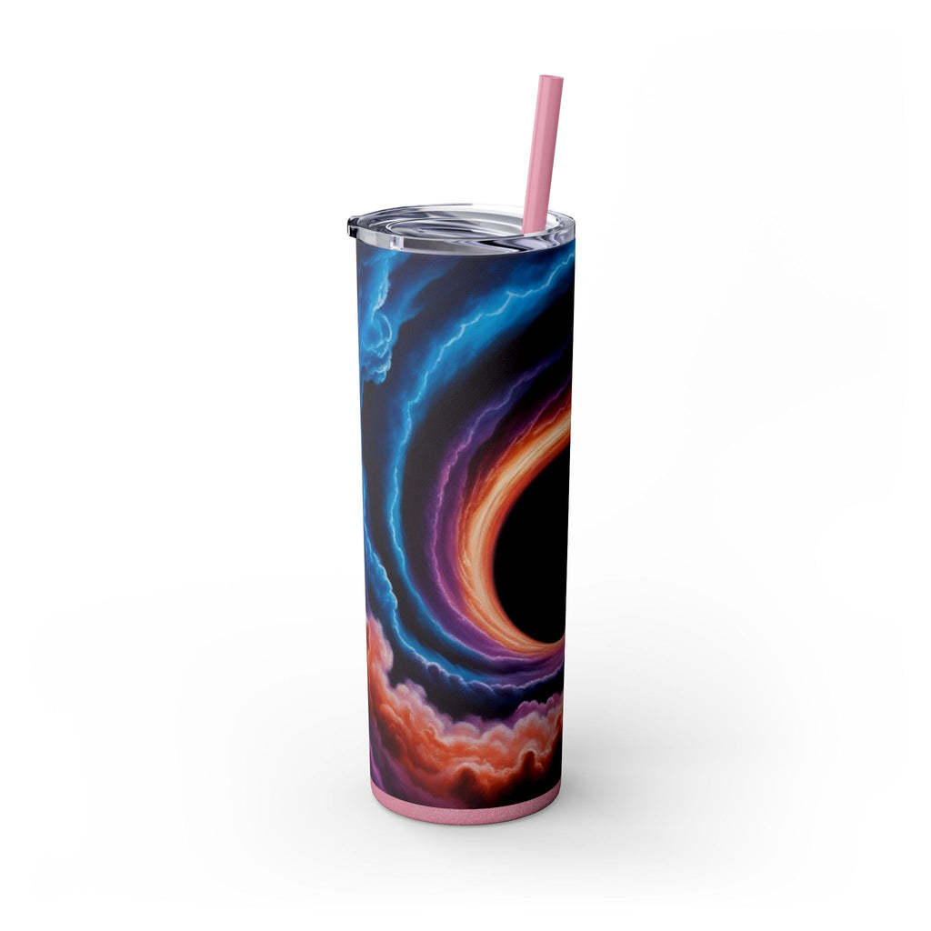 Skinny Tumbler with Straw – 20 oz Stainless Steel Cup