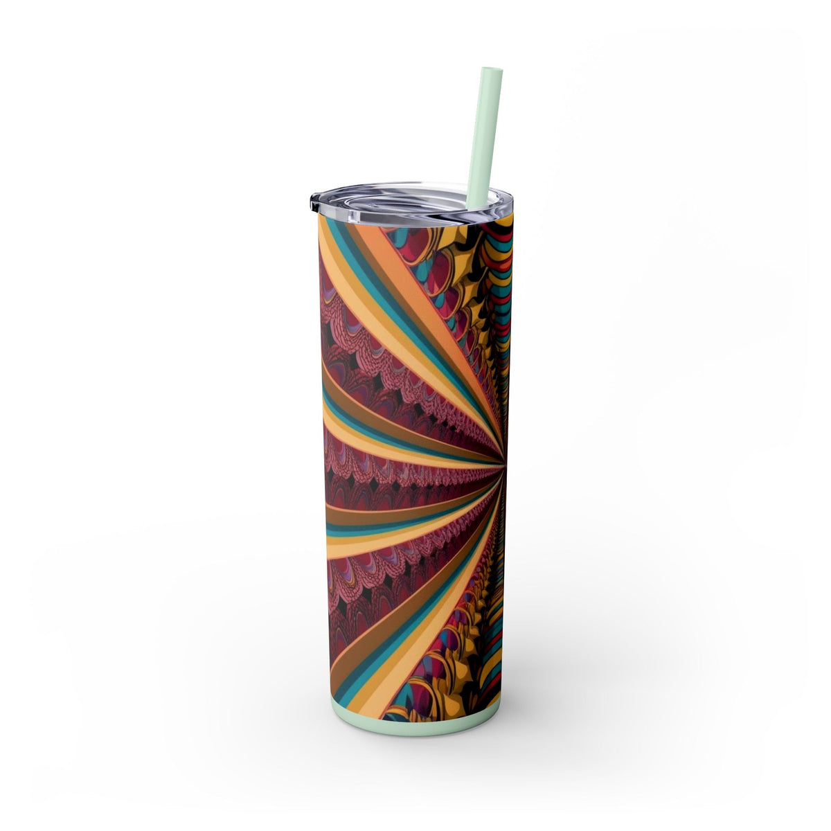 Skinny Tumbler with Straw – 20 oz Stainless Steel Cup