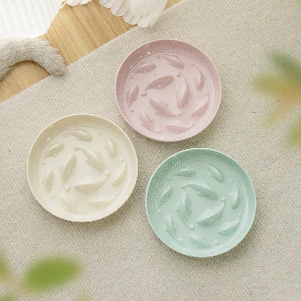 Dogs And Cats Slow Feeding Bowl Pet Bowl Cat Slow Tableware Feeder