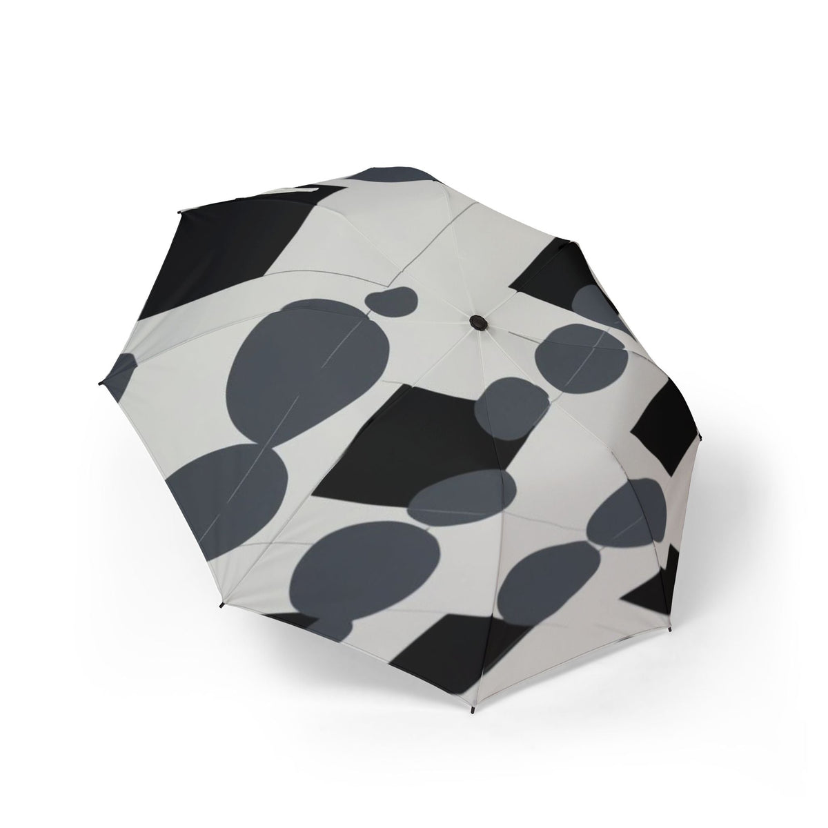 48" Semi-Automatic Umbrella – Windproof Large Travel Rain Umbrella