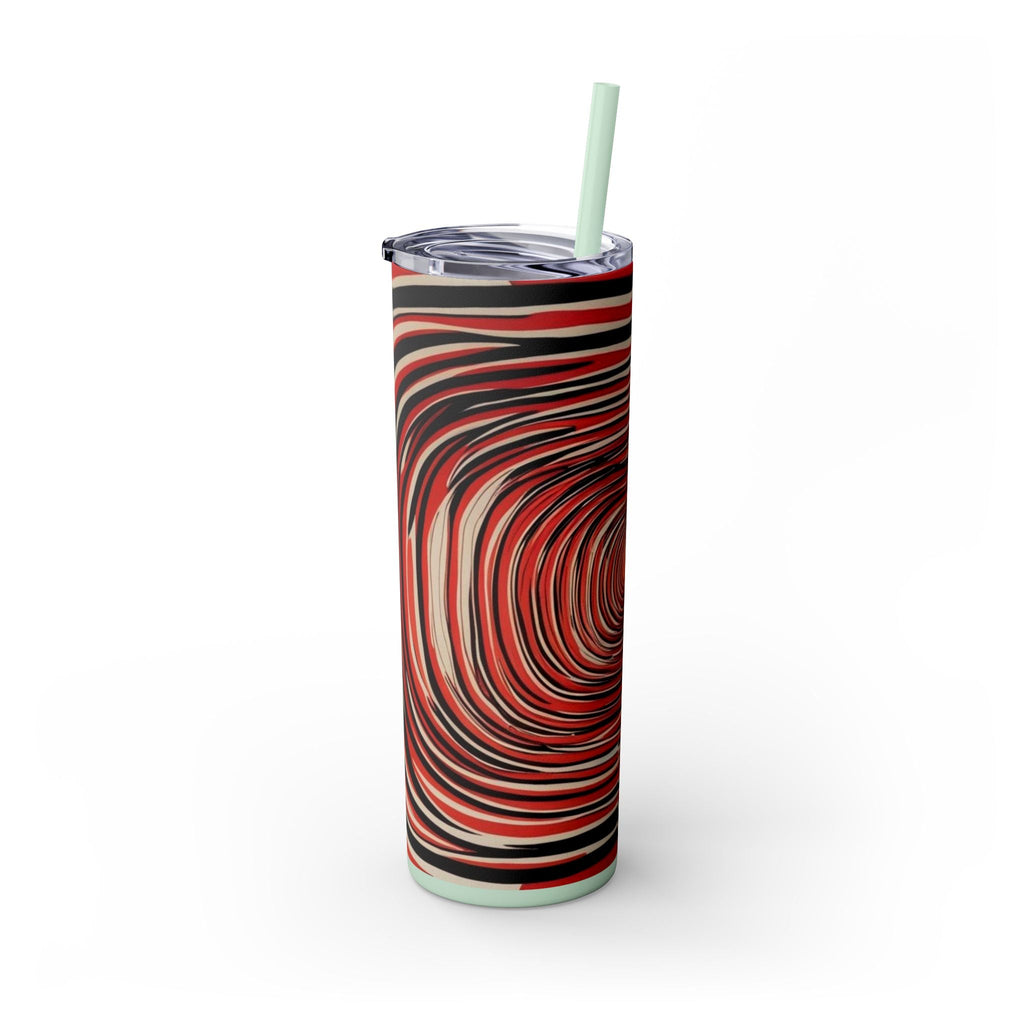 Skinny Tumbler with Straw – 20 oz Stainless Steel Cup