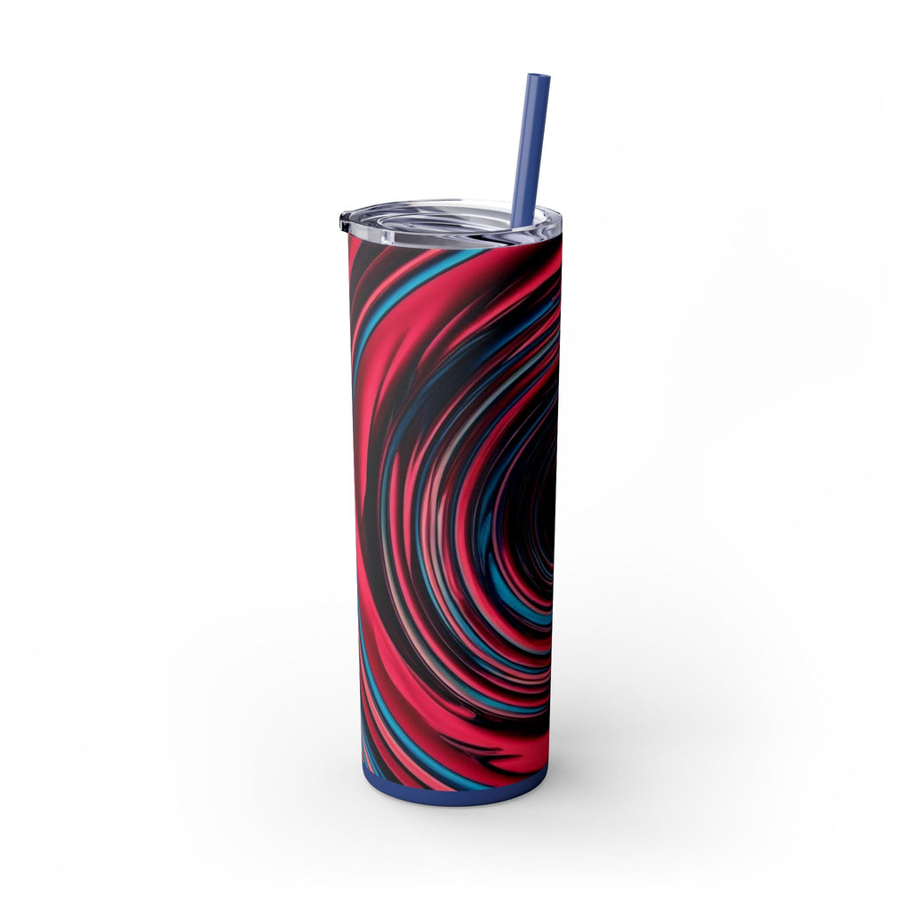 Skinny Tumbler with Straw – 20 oz Stainless Steel Cup
