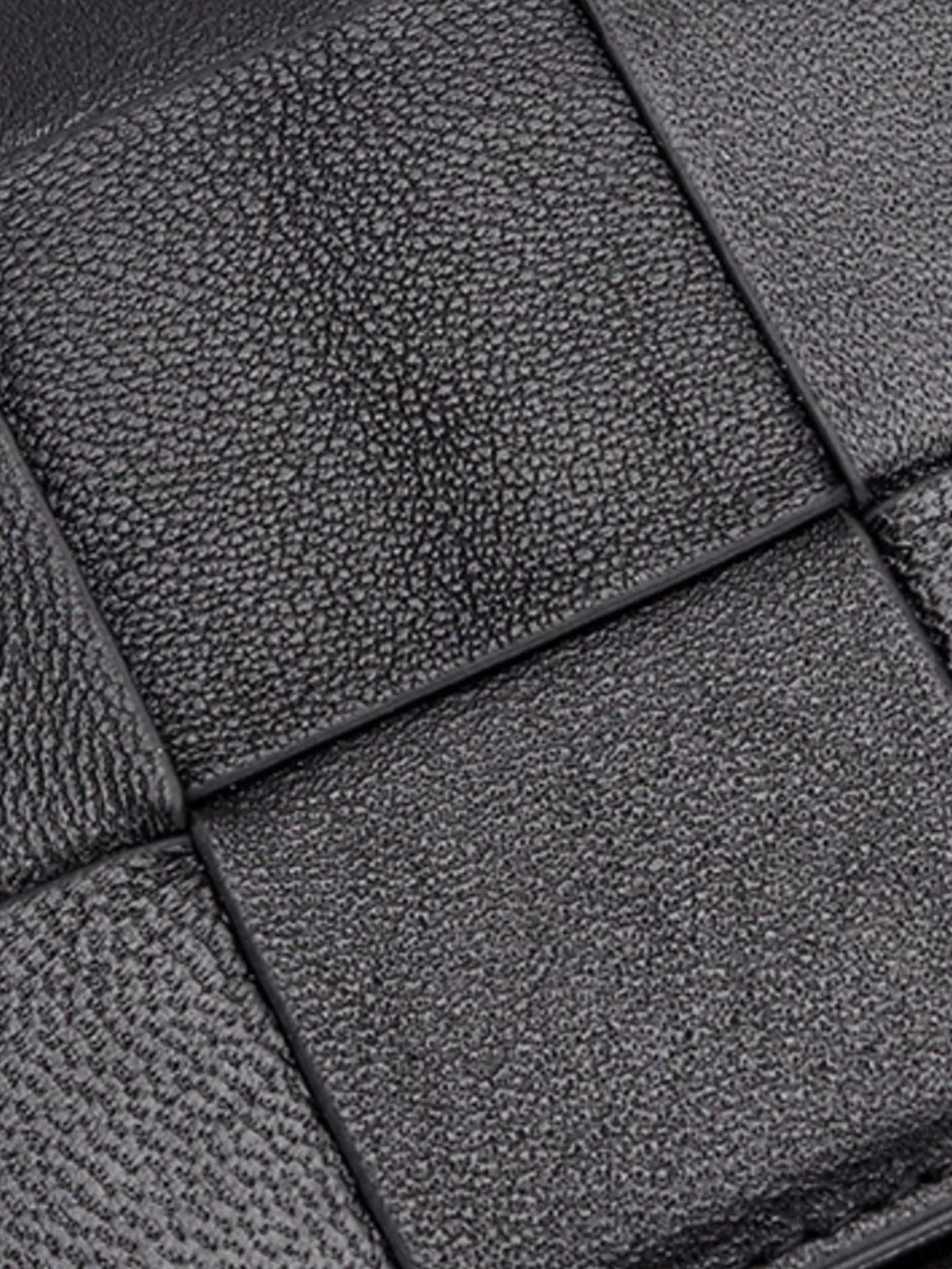 Woven Leather Card Case