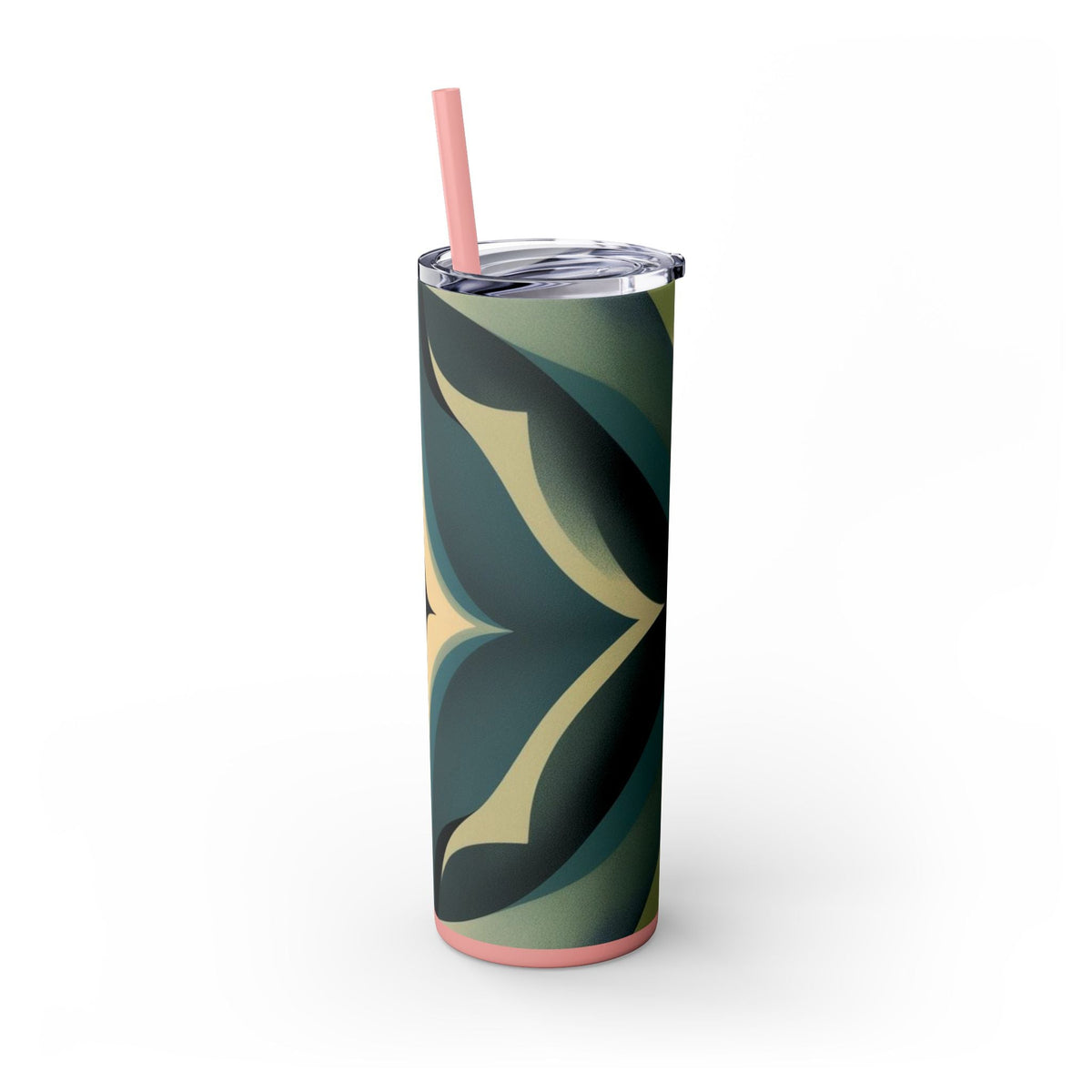Skinny Tumbler with Straw – 20 oz Stainless Steel Cup