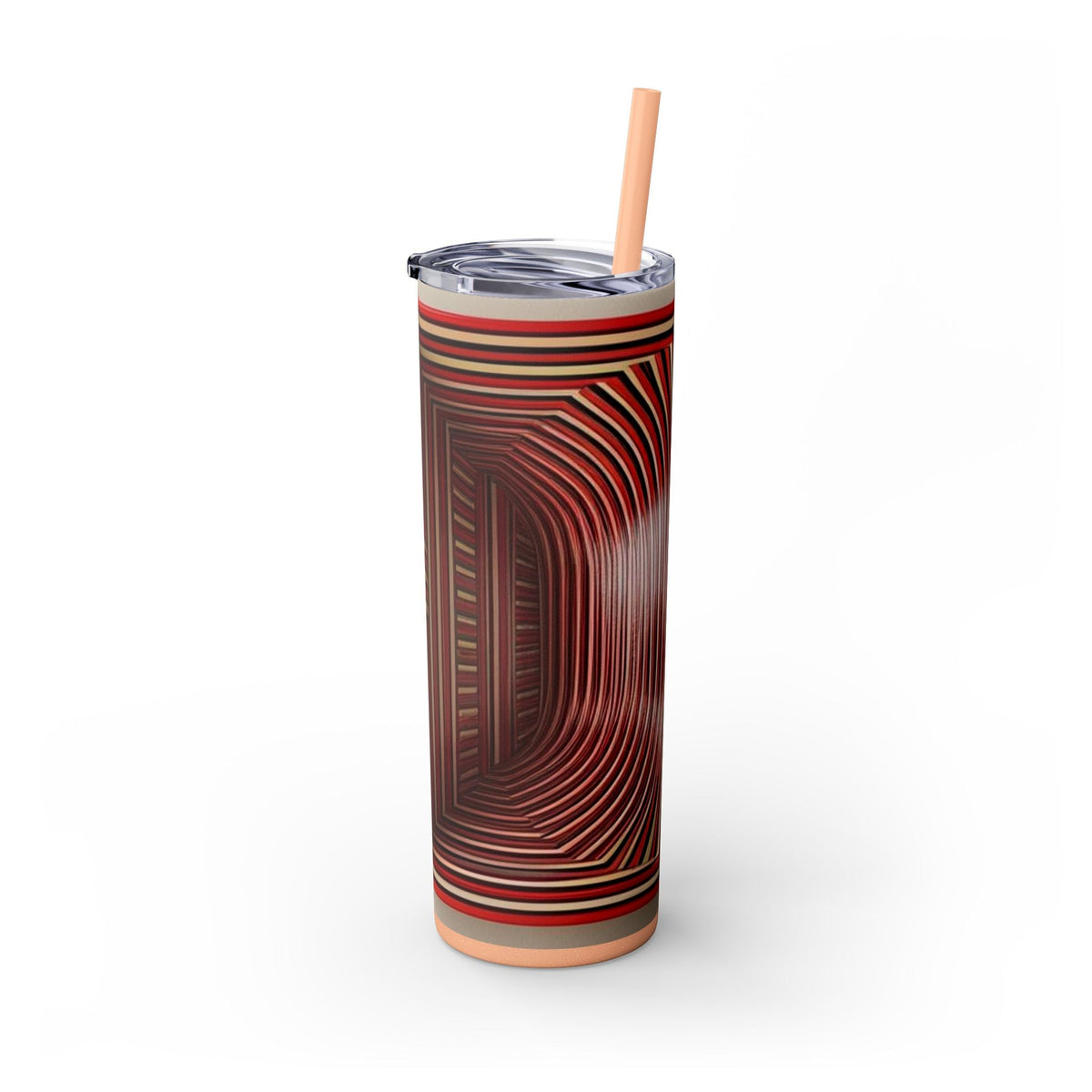 Skinny Tumbler with Straw – 20 oz Stainless Steel Cup