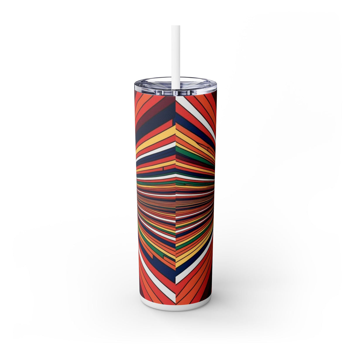 Skinny Tumbler with Straw – 20 oz Stainless Steel Cup