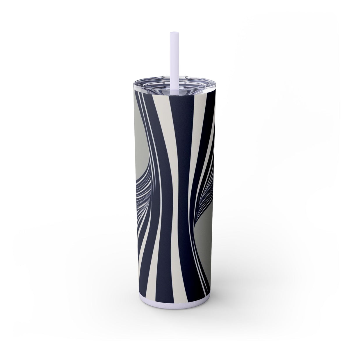 Skinny Tumbler with Straw – 20 oz Stainless Steel Cup