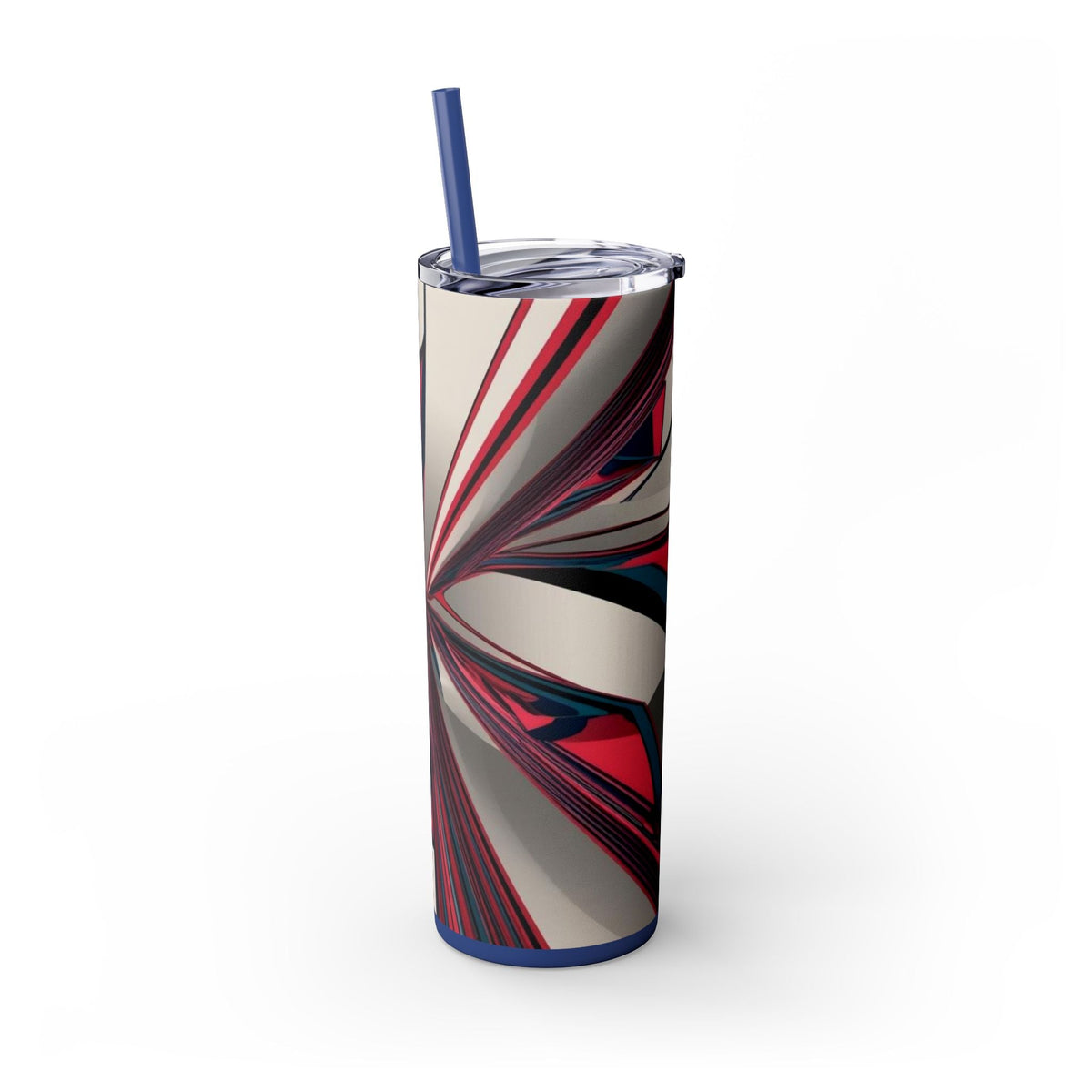 Skinny Tumbler with Straw – 20 oz Stainless Steel Cup