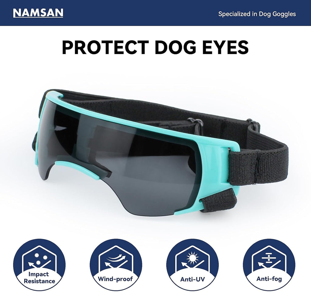 Wraparound Dog Goggles for Small Dogs