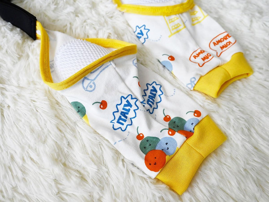 Padded Dog Front Leg Sleeves with Adjustable Strap