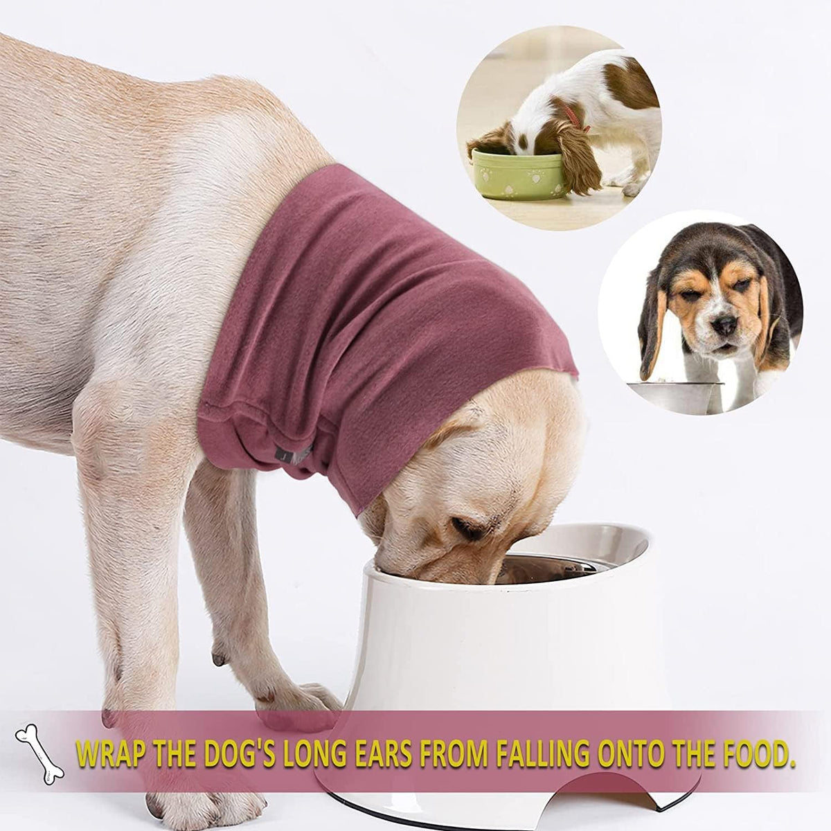 Dog Calming Ear Cover Hood