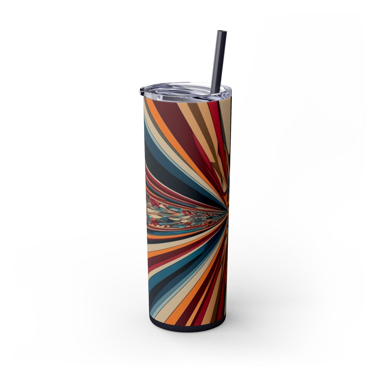 Skinny Tumbler with Straw – 20 oz Stainless Steel Cup