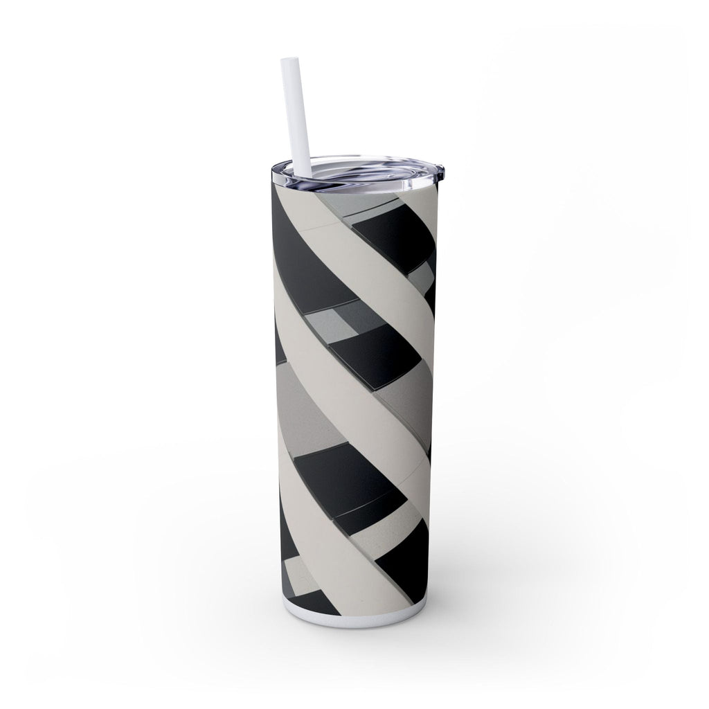 Skinny Tumbler with Straw – 20 oz Stainless Steel Cup