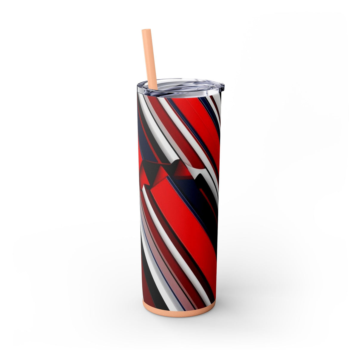 Skinny Tumbler with Straw – 20 oz Stainless Steel Cup