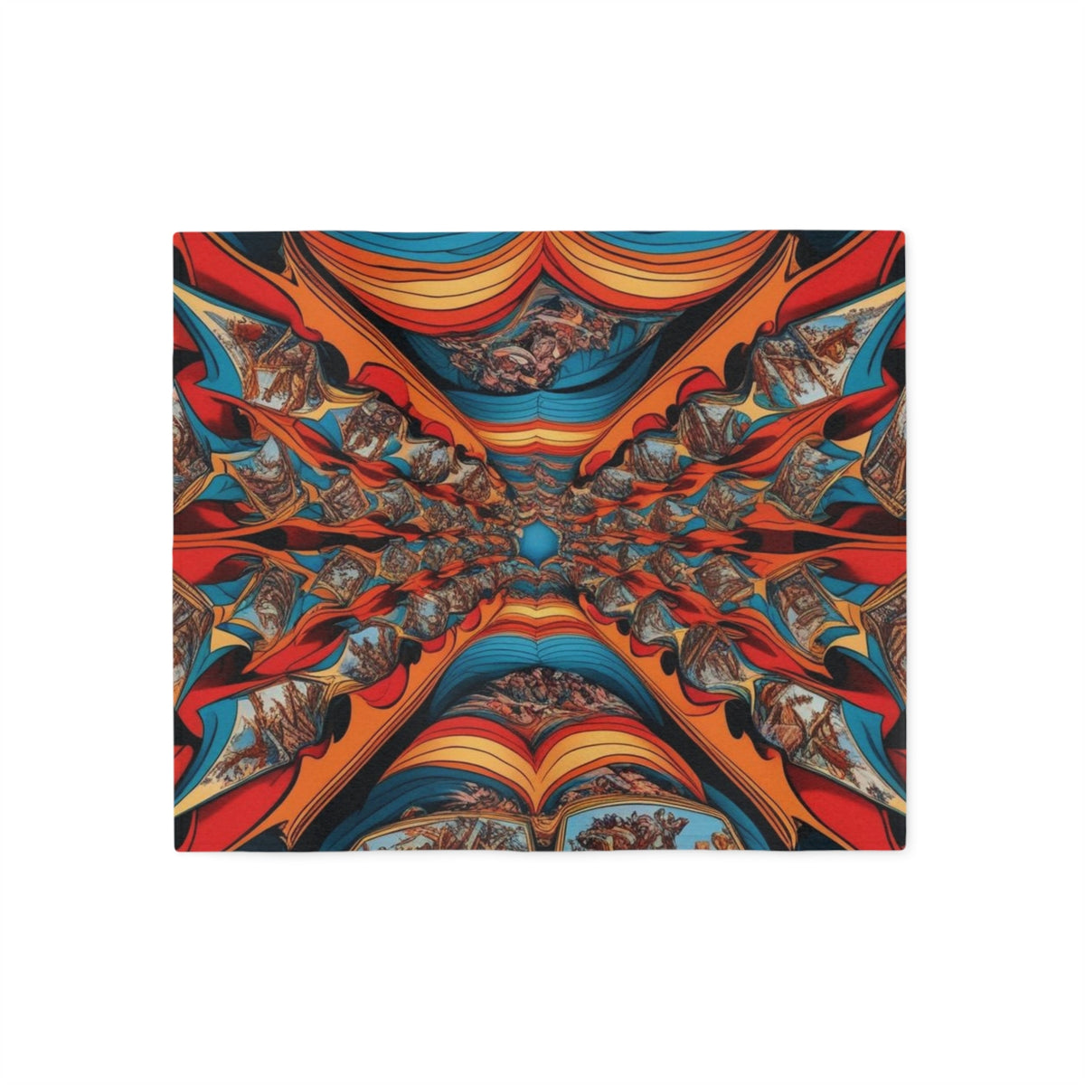 Sweatshirt Blanket – Plush Fleece Throw, 2 Size Options