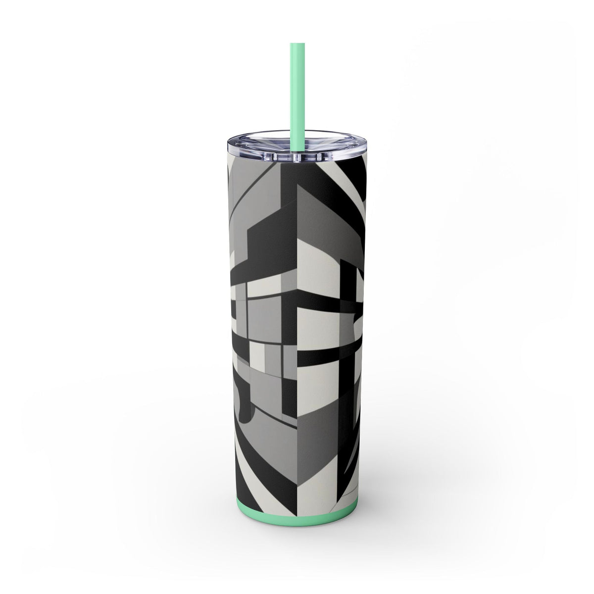 Skinny Tumbler with Straw – 20 oz Stainless Steel Cup