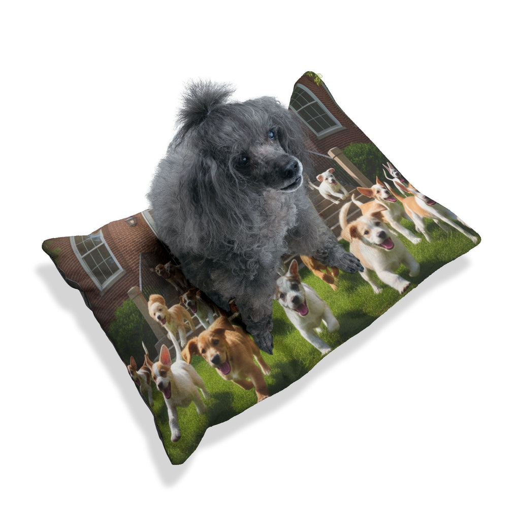 Puppies Start of Summer Vacation Pet Bed
