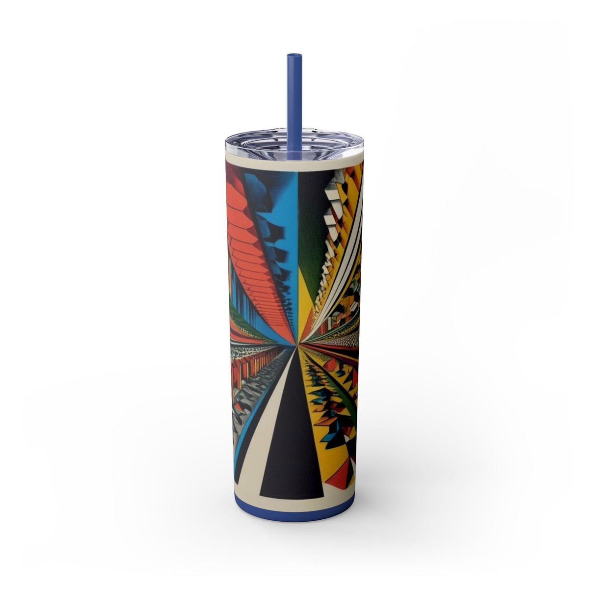 Skinny Tumbler with Straw – 20 oz Stainless Steel Cup