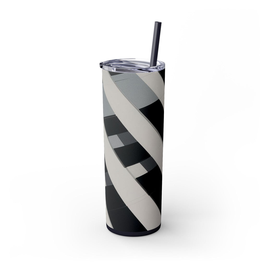 Skinny Tumbler with Straw – 20 oz Stainless Steel Cup