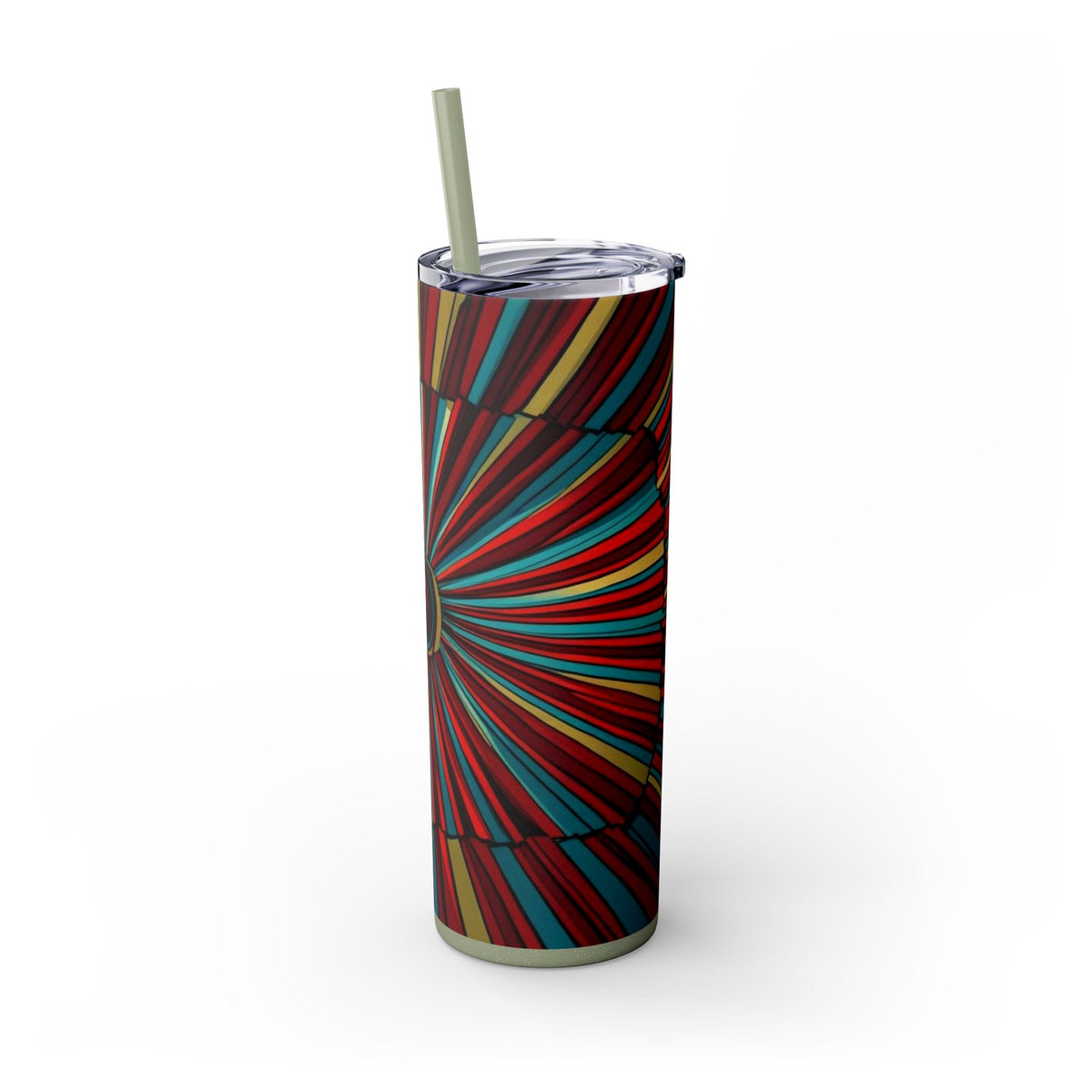 Skinny Tumbler with Straw – 20 oz Stainless Steel Cup