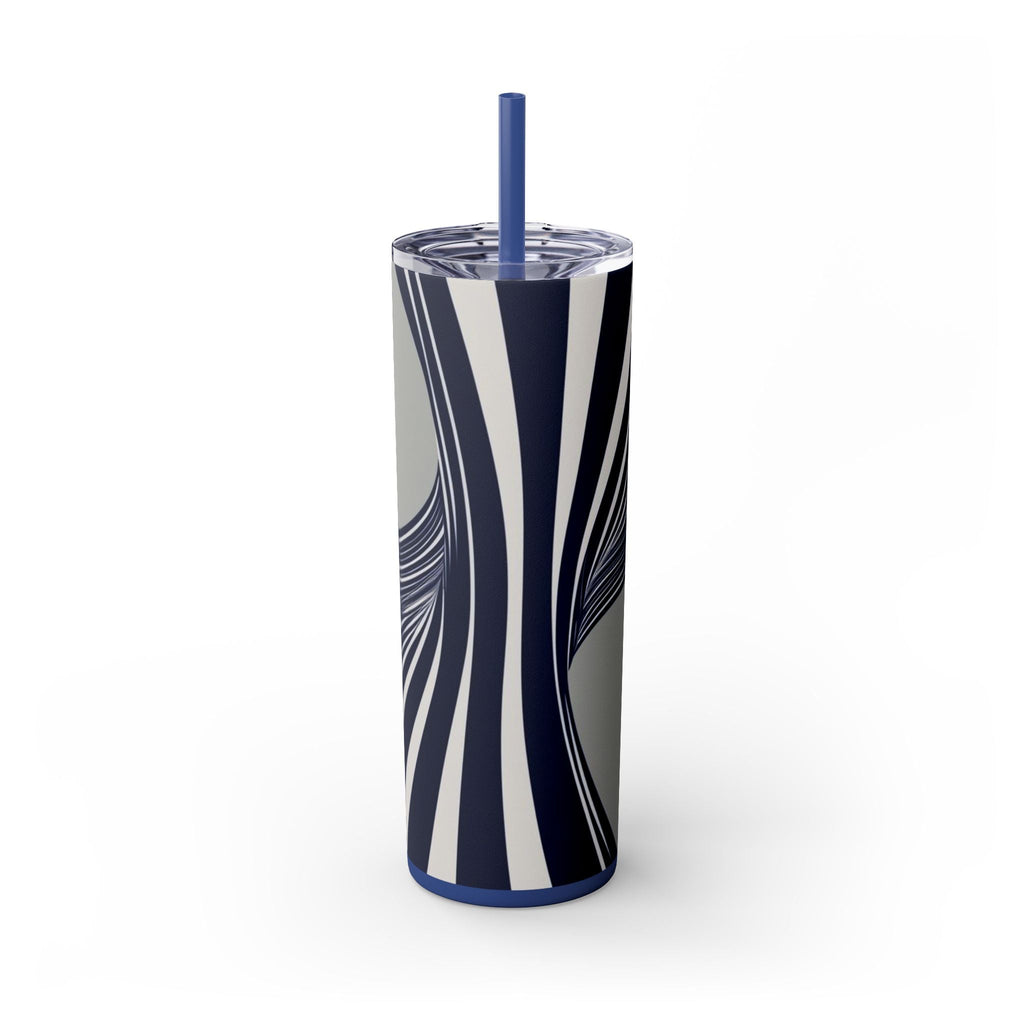 Skinny Tumbler with Straw – 20 oz Stainless Steel Cup