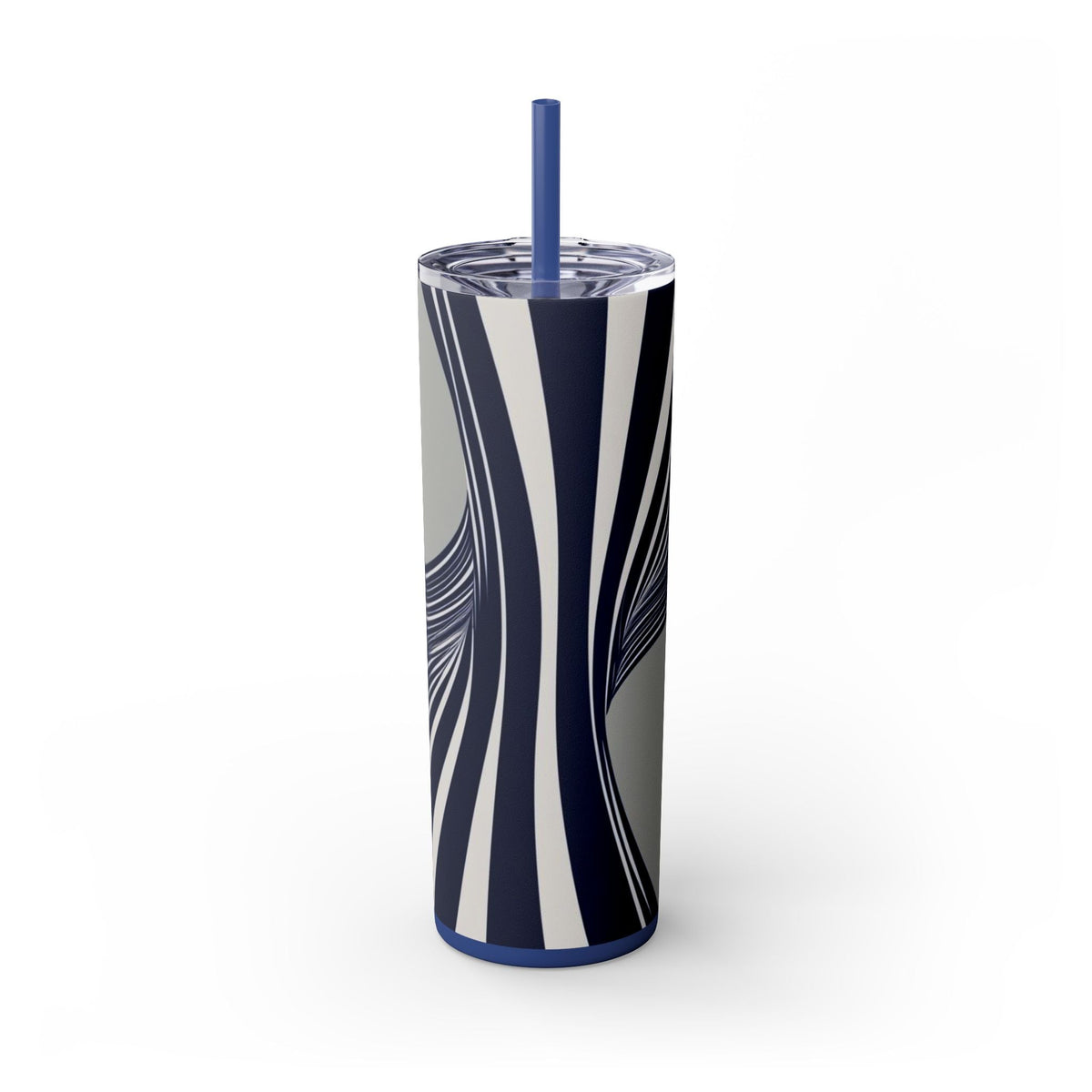 Skinny Tumbler with Straw – 20 oz Stainless Steel Cup