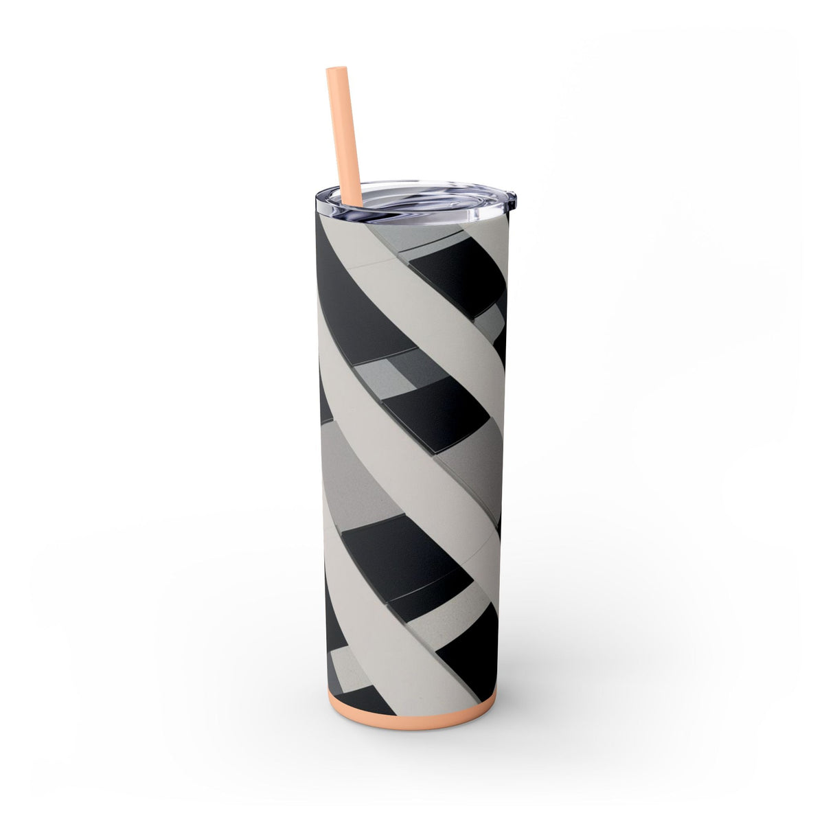 Skinny Tumbler with Straw – 20 oz Stainless Steel Cup