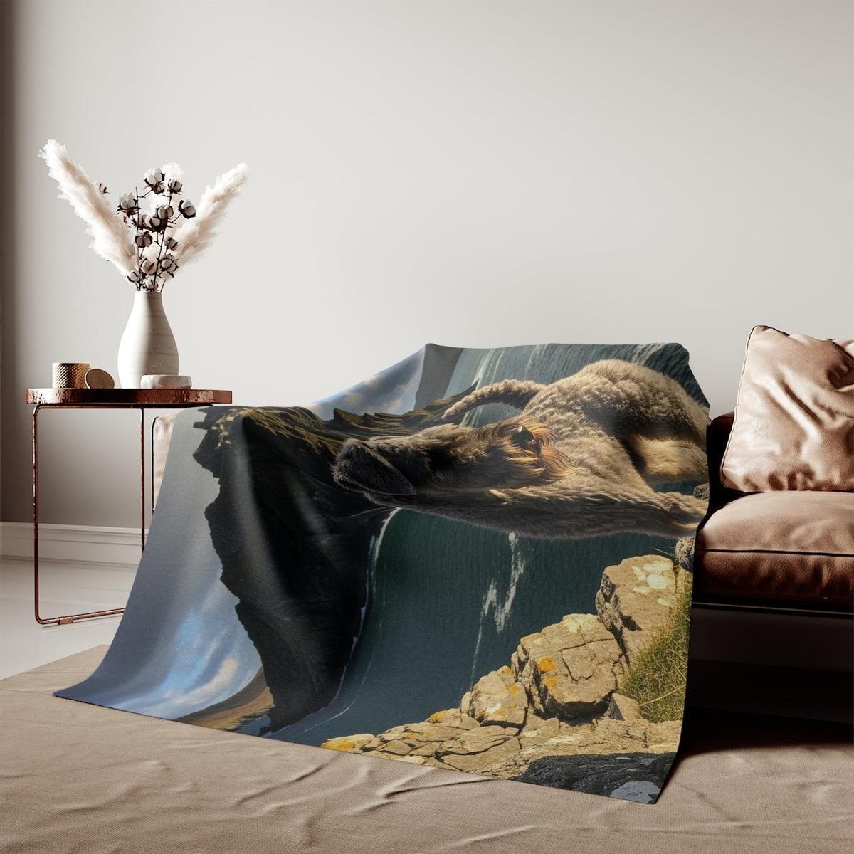 Kerry Blue Terrier Blanket