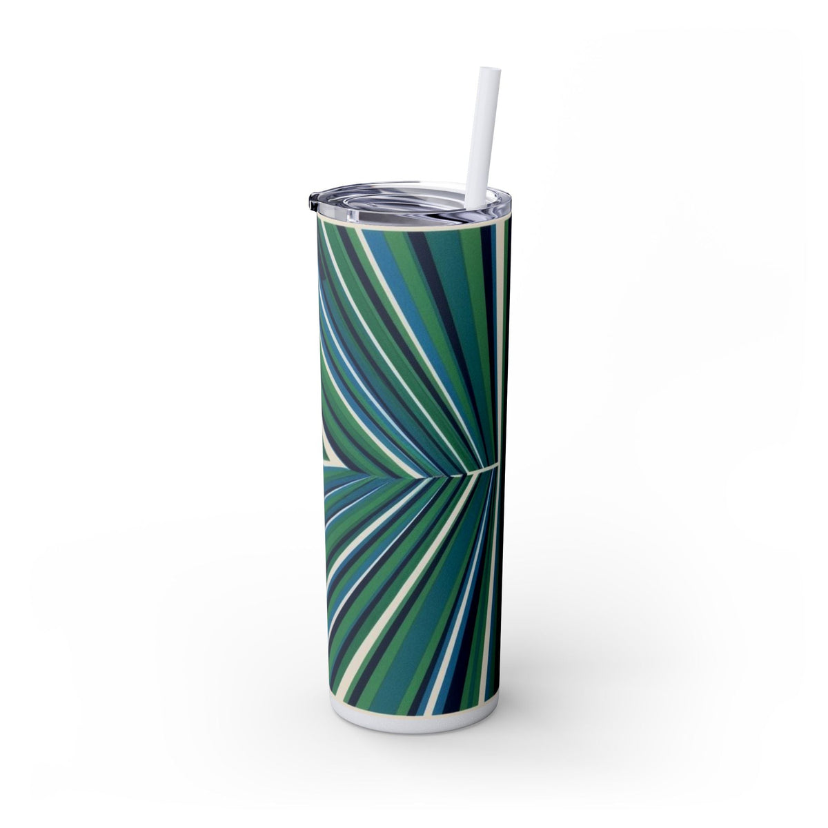 Skinny Tumbler with Straw – 20 oz Stainless Steel Cup