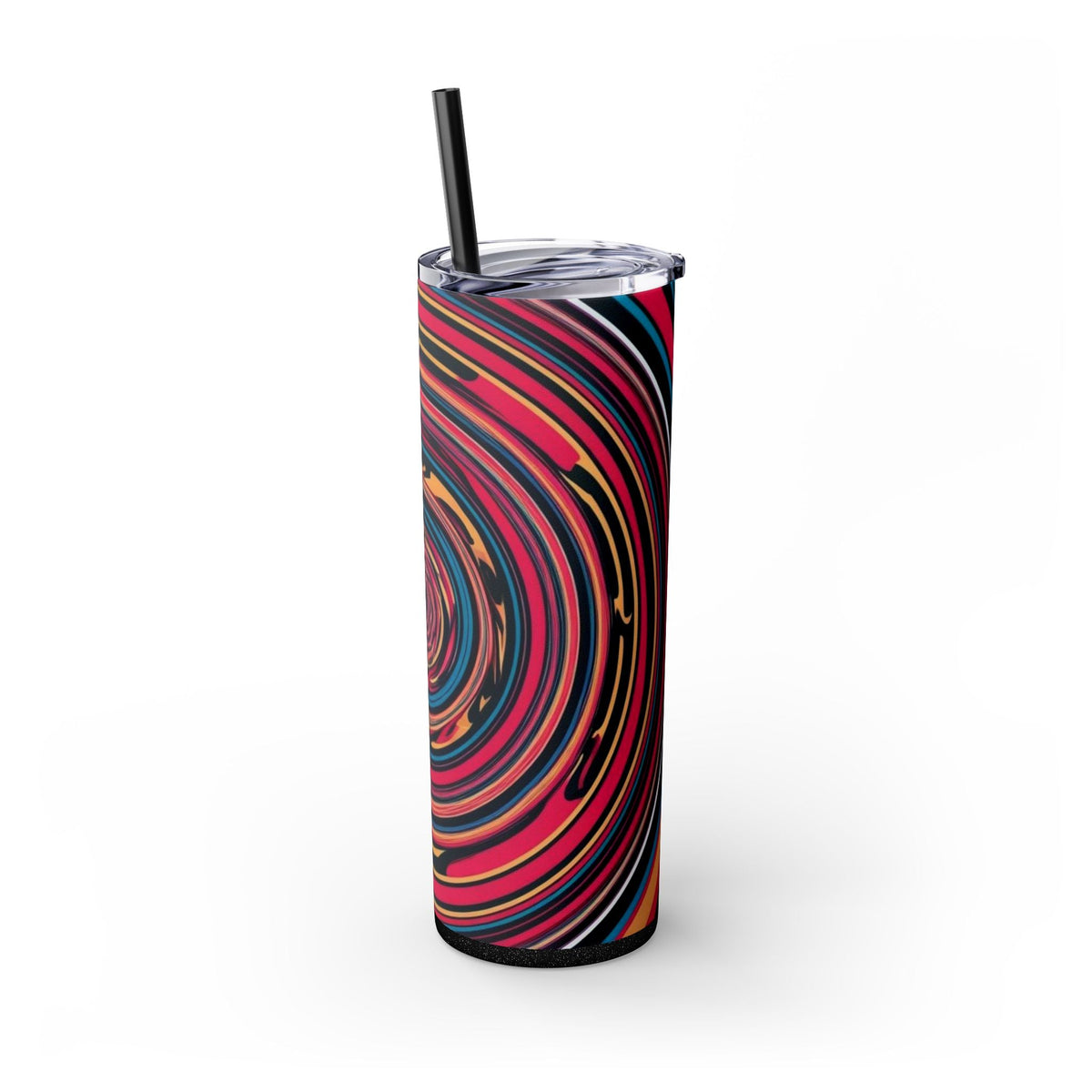 Skinny Tumbler with Straw – 20 oz Stainless Steel Cup