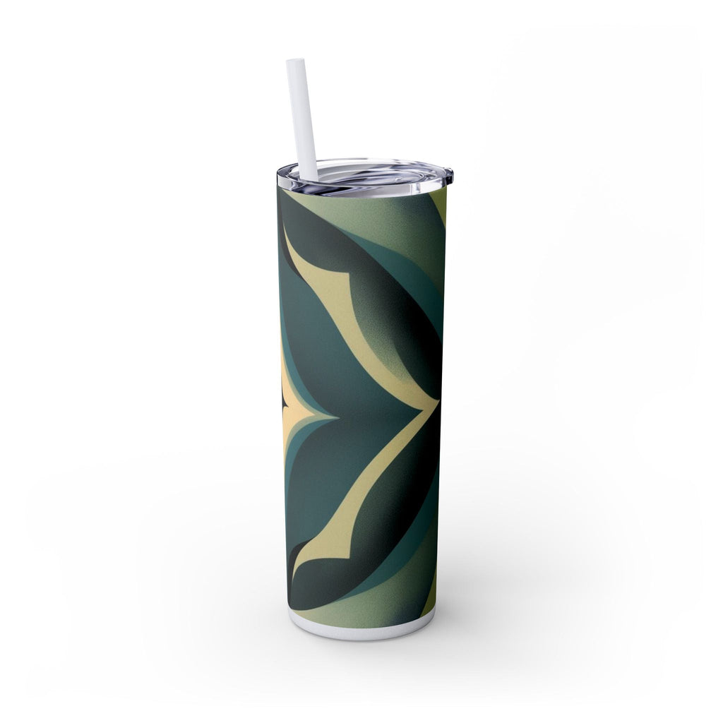 Skinny Tumbler with Straw – 20 oz Stainless Steel Cup