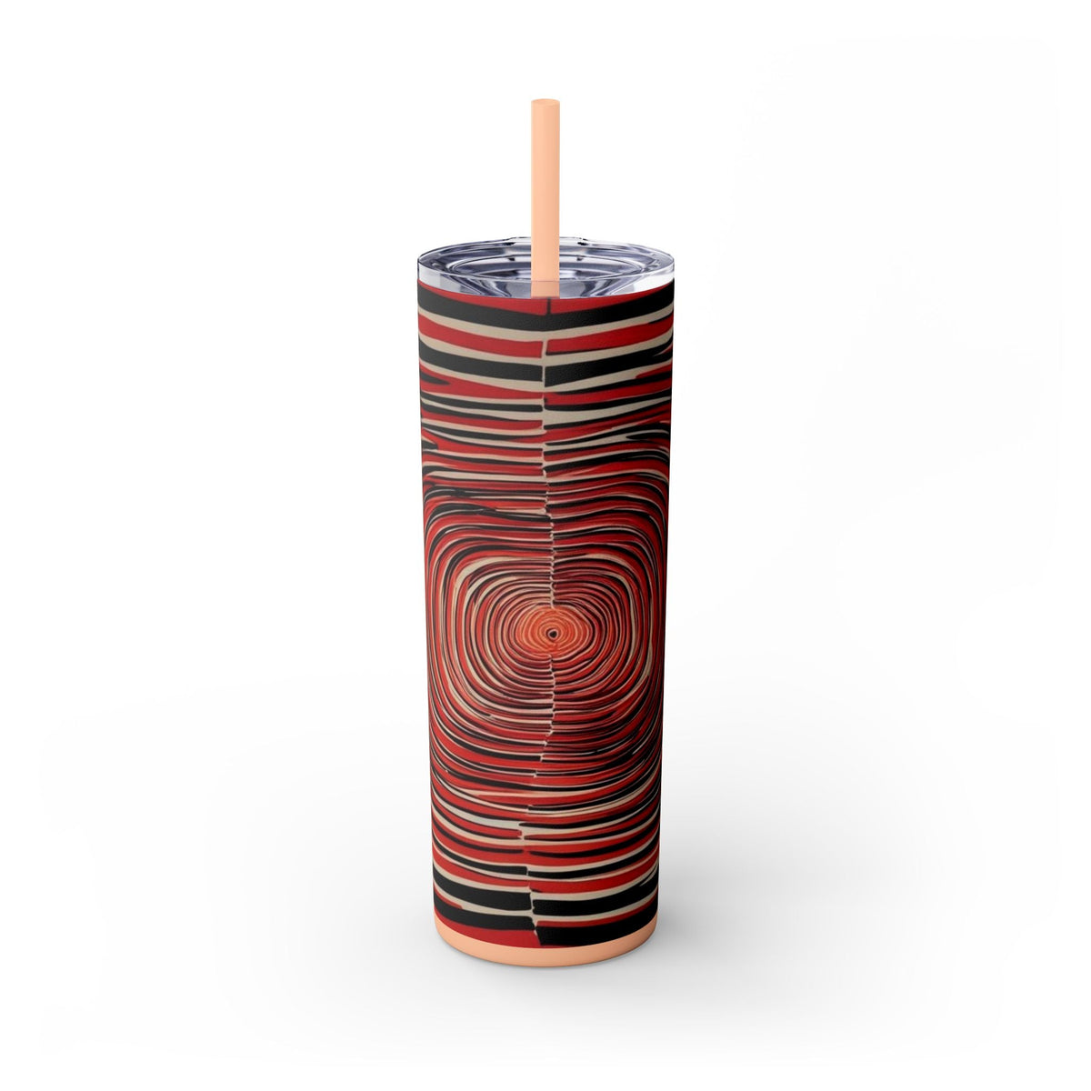 Skinny Tumbler with Straw – 20 oz Stainless Steel Cup