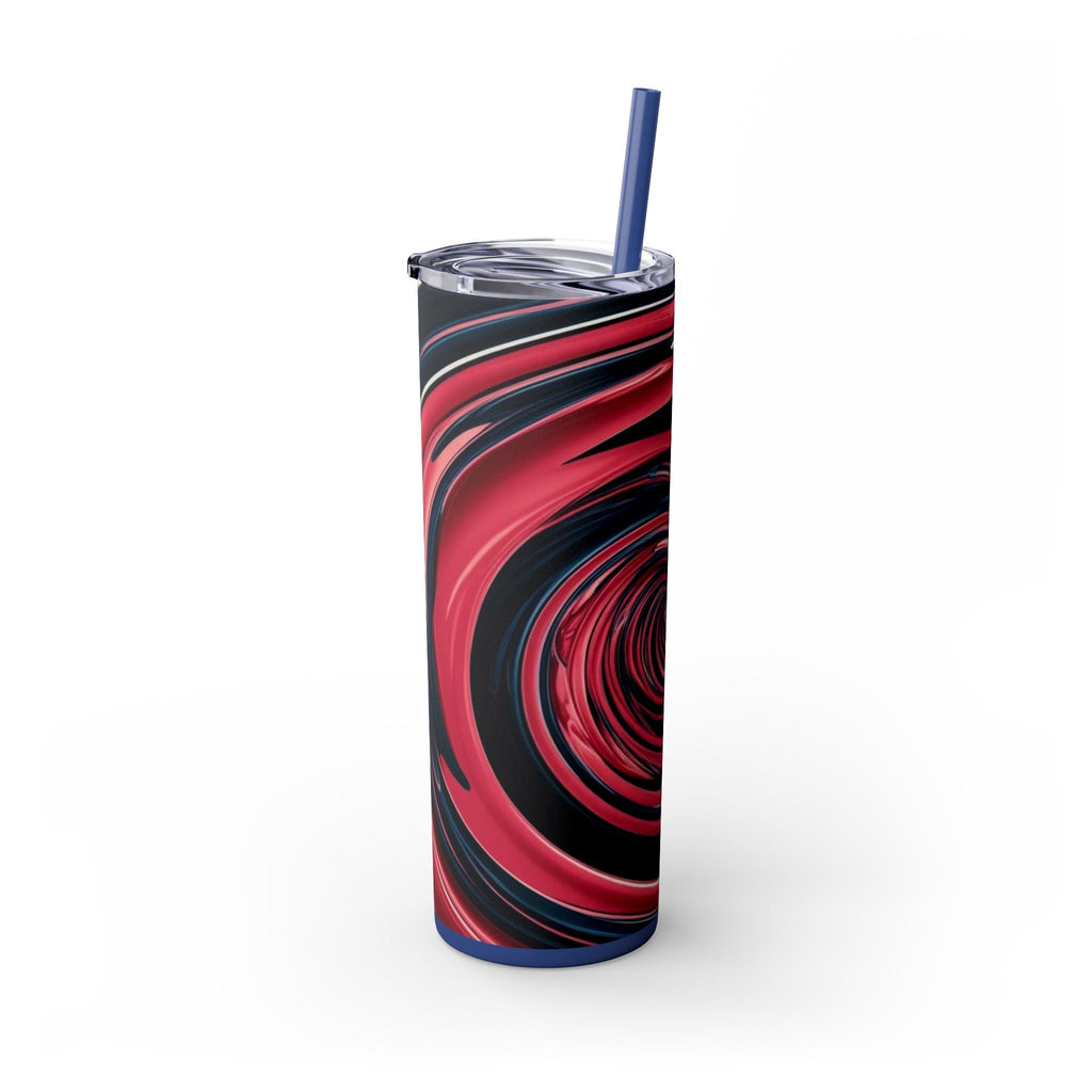 Skinny Tumbler with Straw – 20 oz Stainless Steel Cup