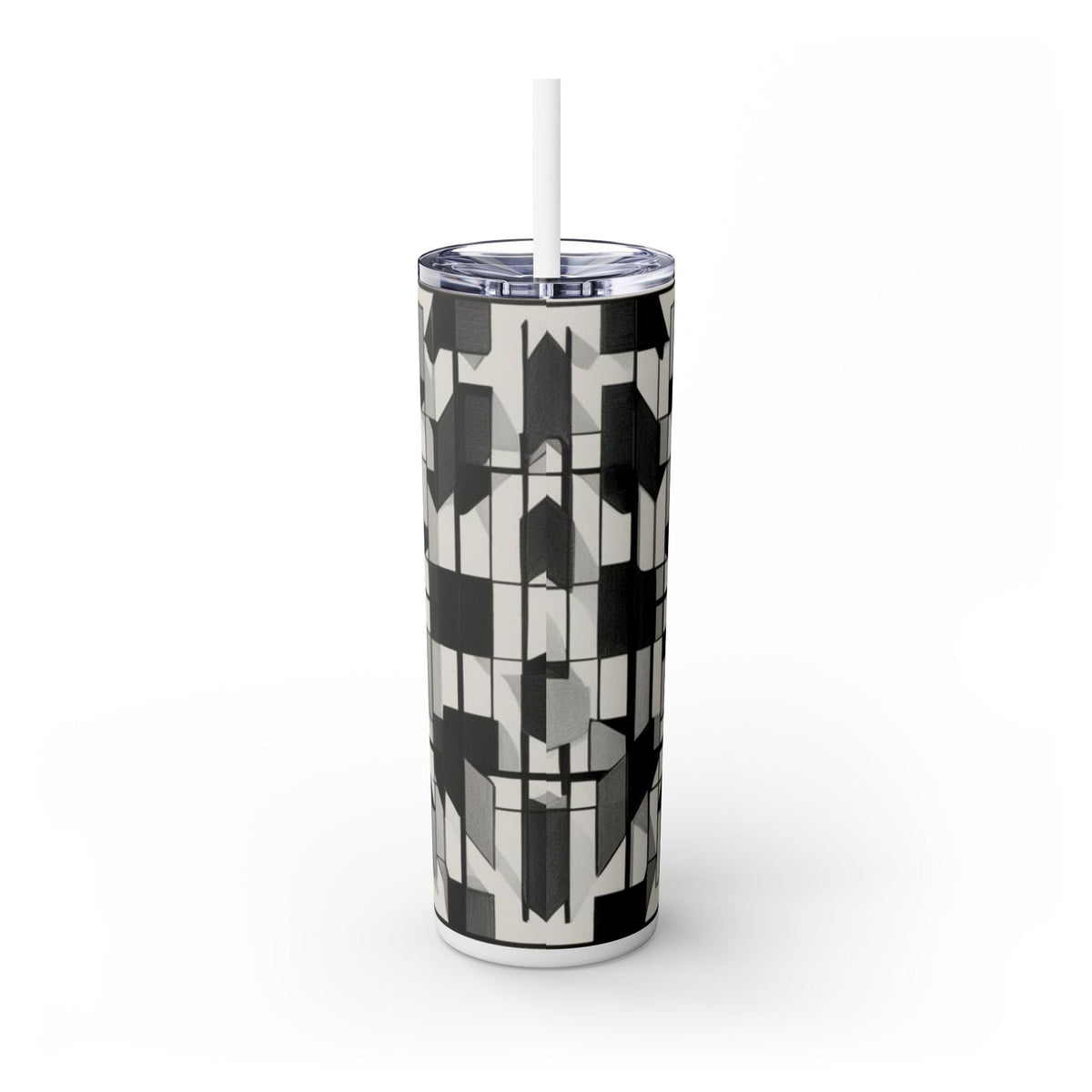 Skinny Tumbler with Straw – 20 oz Stainless Steel Cup
