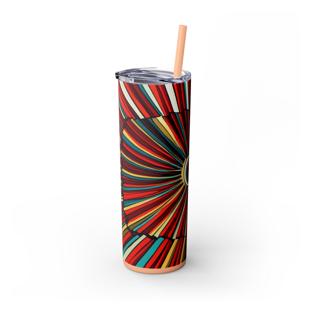 Skinny Tumbler with Straw – 20 oz Stainless Steel Cup