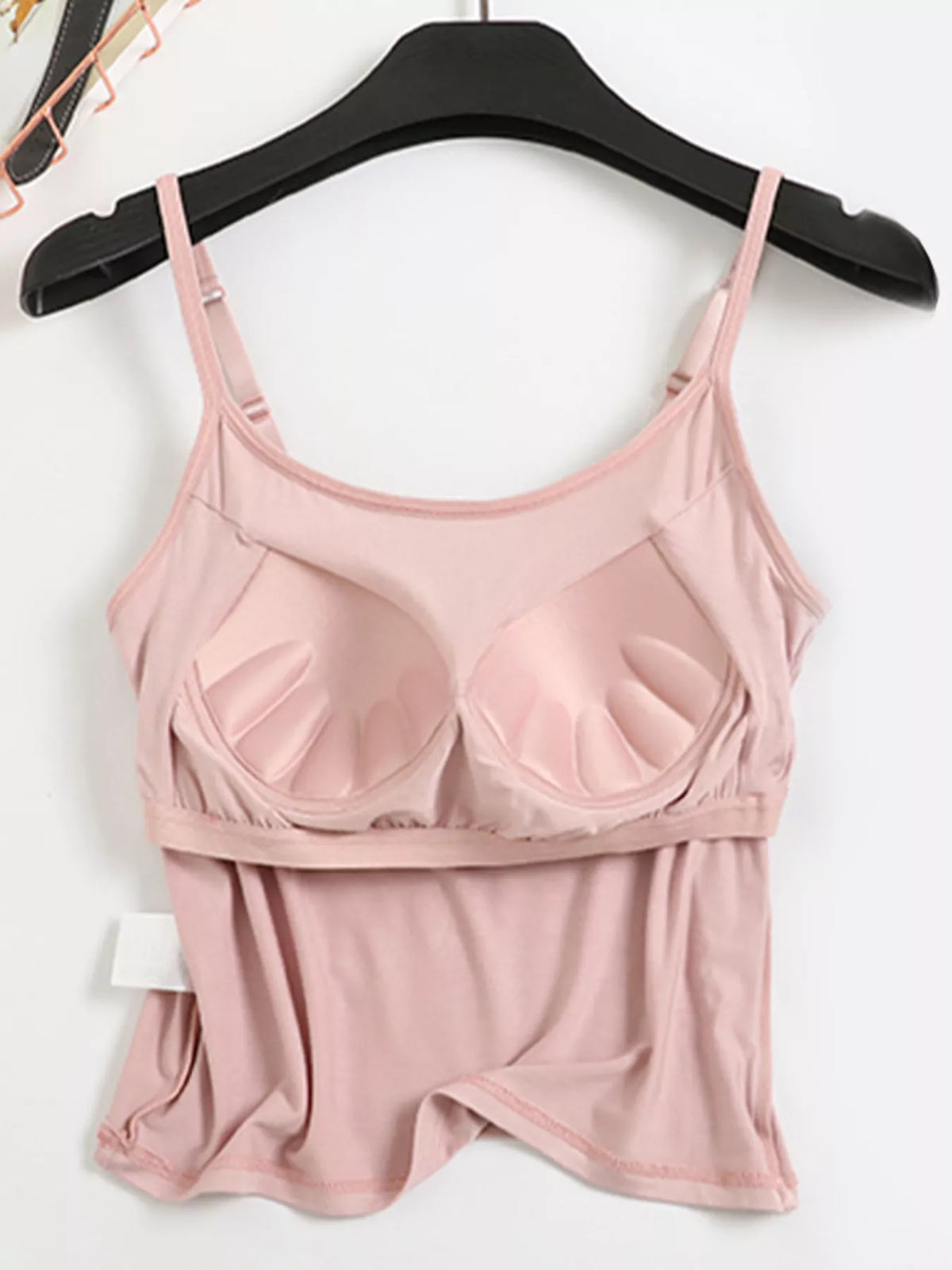 Modal Adjustable Strap Padded Cami and Shorts Set