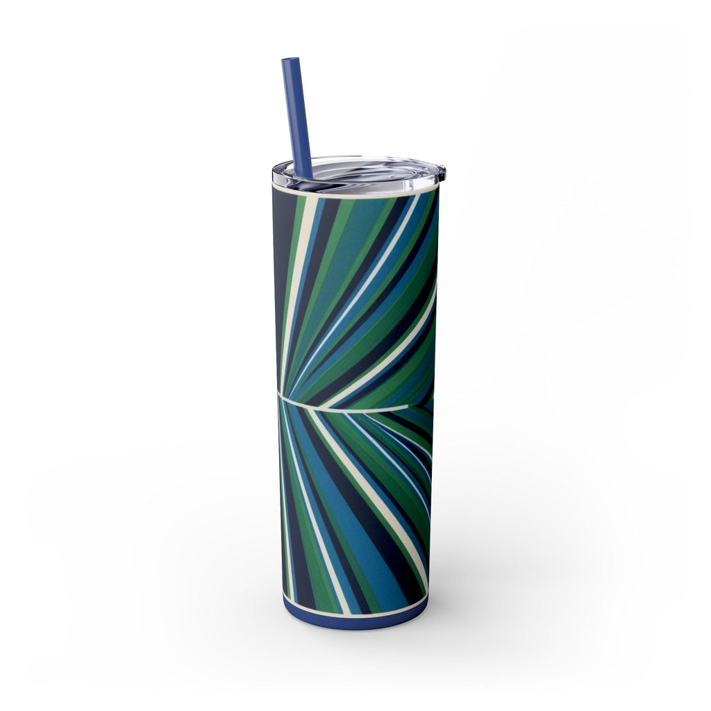 Skinny Tumbler with Straw – 20 oz Stainless Steel Cup