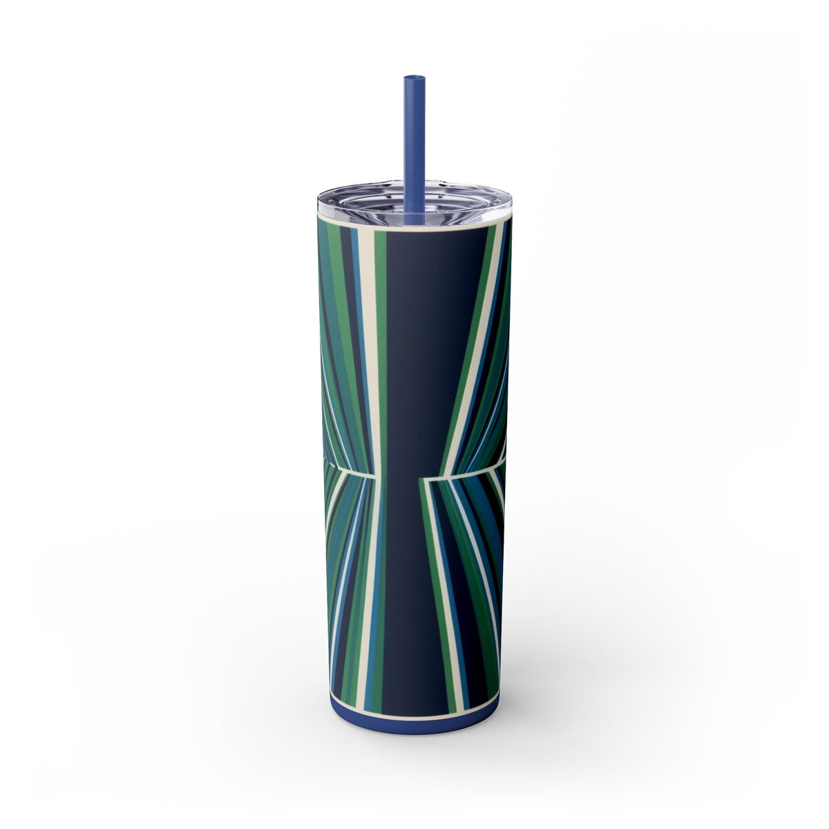 Skinny Tumbler with Straw – 20 oz Stainless Steel Cup