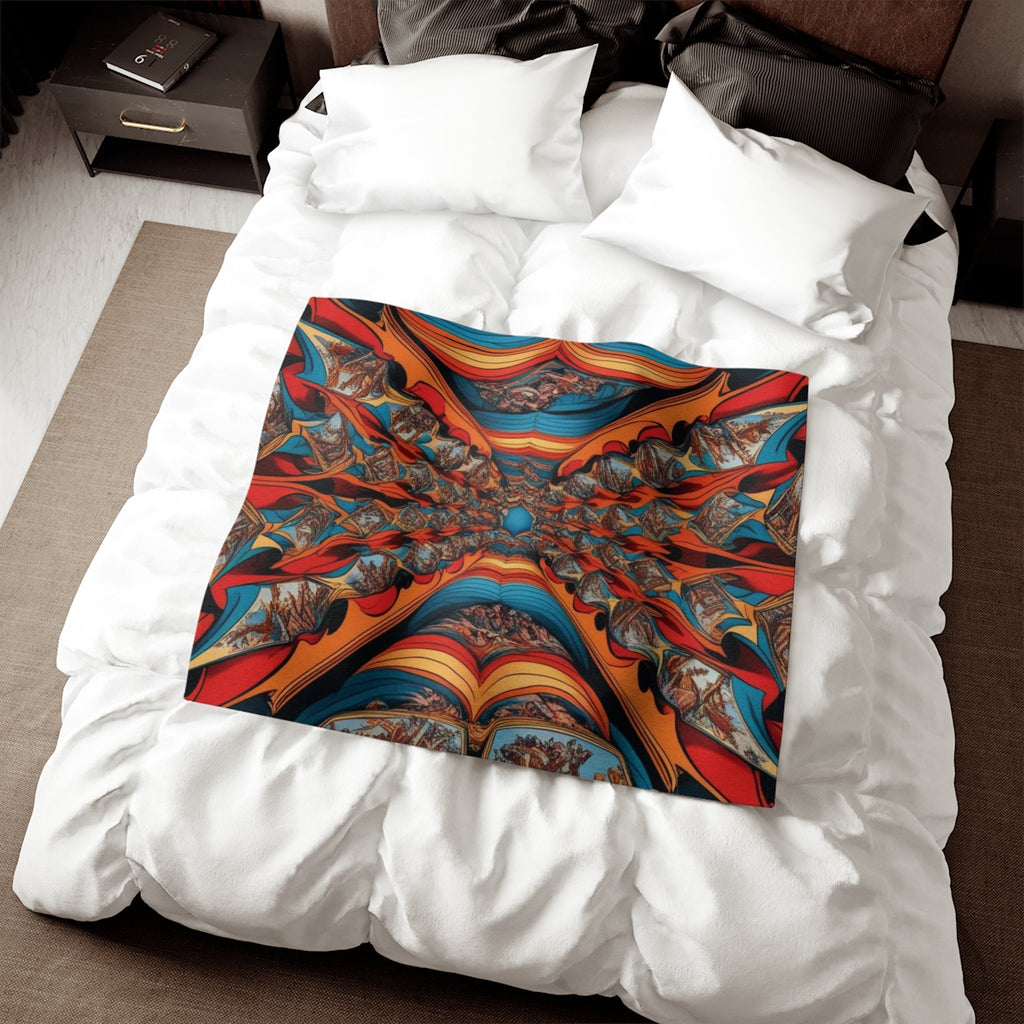 Sweatshirt Blanket – Plush Fleece Throw, 2 Size Options