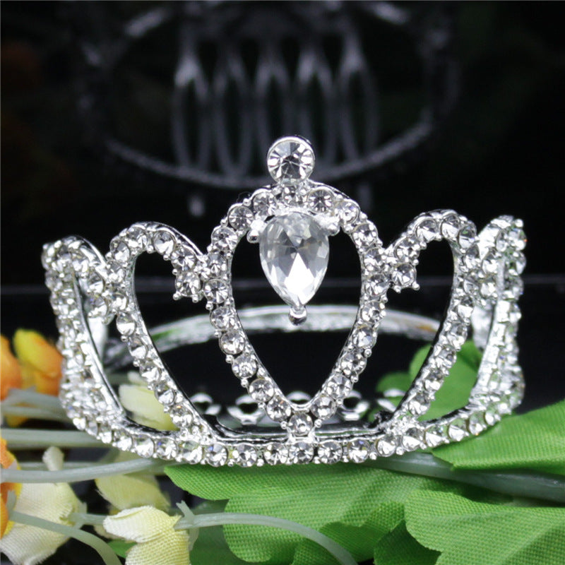 Medium Rhinestone Circle Pet Crown