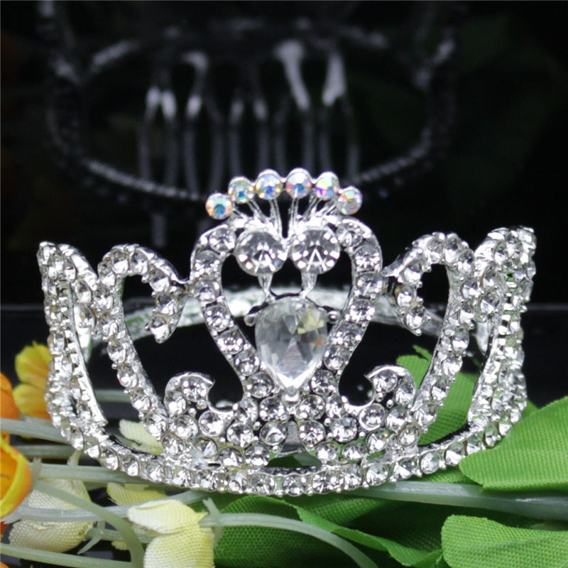 Medium Rhinestone Circle Pet Crown