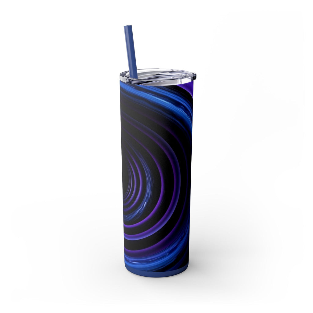 Skinny Tumbler with Straw – 20 oz Stainless Steel Cup