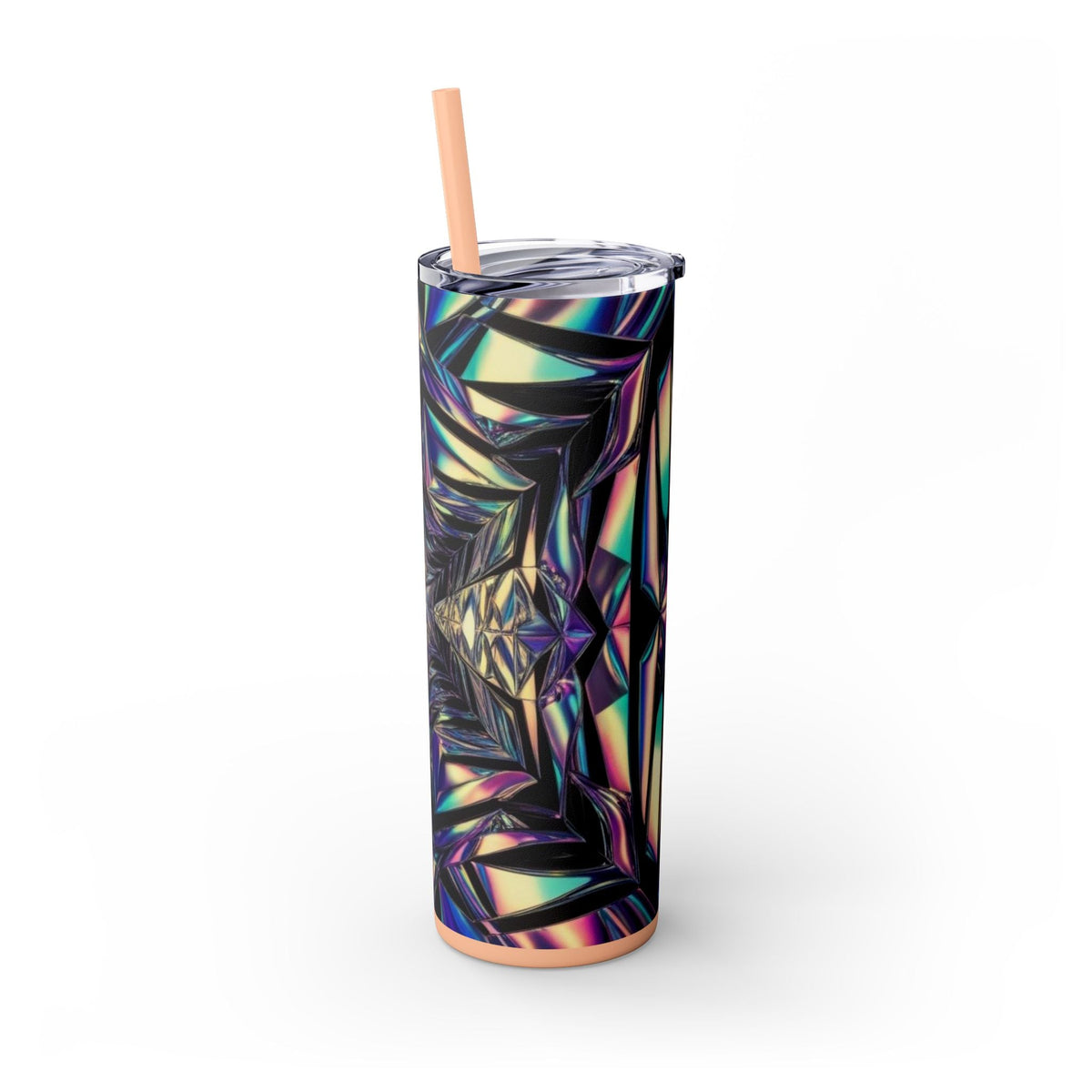Skinny Tumbler with Straw – 20 oz Stainless Steel Cup