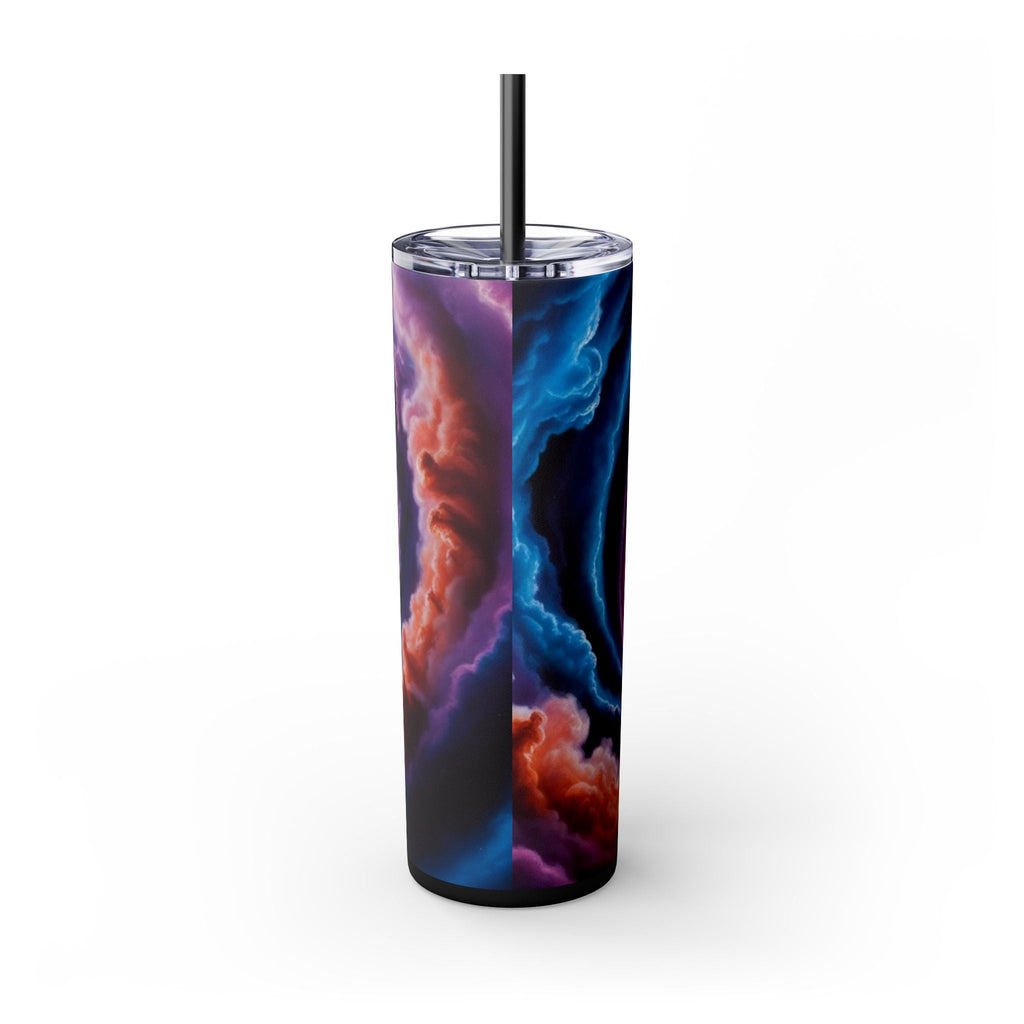 Skinny Tumbler with Straw – 20 oz Stainless Steel Cup